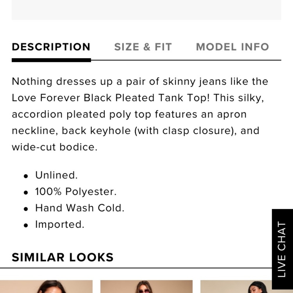 Lulus top - Picture 3 of 5